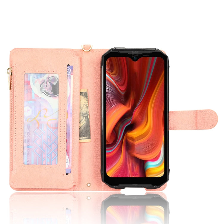 For Doogee S96 Pro Litchi Texture Zipper Leather Phone Case(Pink) - Doogee Cases by PMC TechLife | Online Shopping South Africa | PMC TechLife | Buy Now Pay Later Mobicred