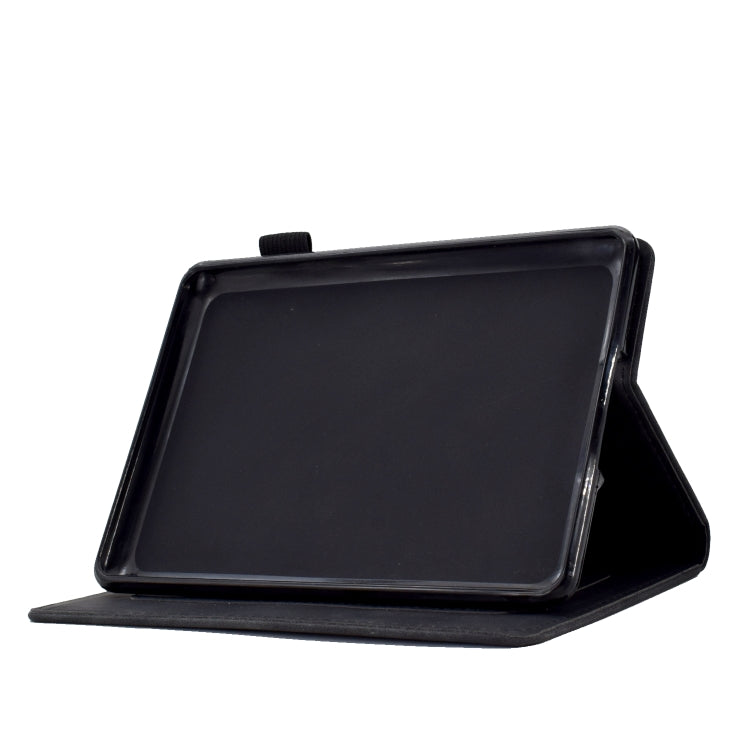 For Amazon Kindle Paperwhite 5 Tower Embossed Leather Smart Tablet Case(Black) - Amazon by PMC TechLife | Online Shopping South Africa | PMC TechLife | Buy Now Pay Later Mobicred