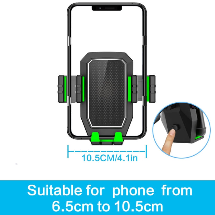 A04 Car Drink Water Cup Mobile Phone Holder(Green) - Car Drink Holders by PMC TechLife | Online Shopping South Africa | PMC TechLife | Buy Now Pay Later Mobicred