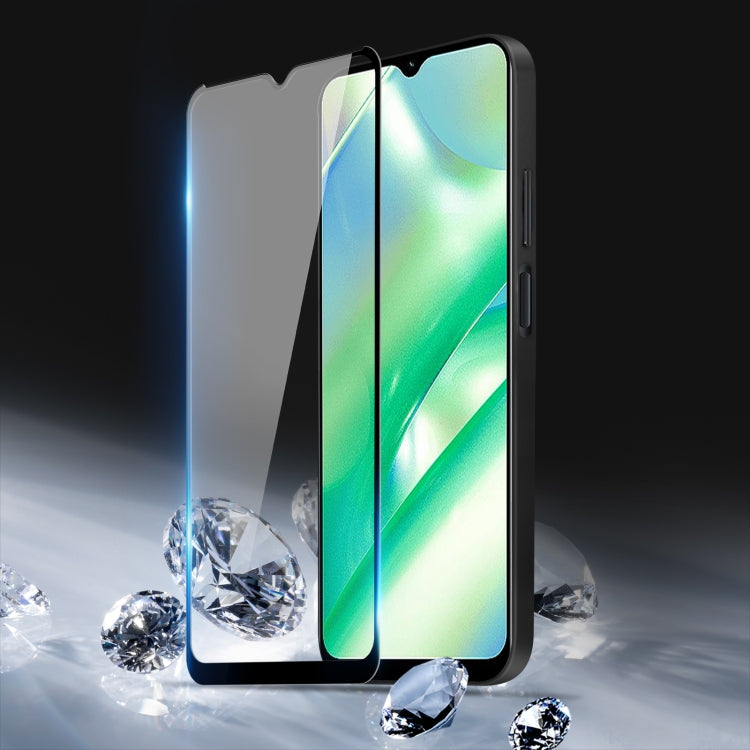 For Realme C33 10pcs DUX DUCIS 0.33mm 9H Medium Alumina Tempered Glass Film - free shipping - PMC Jewellery - Order now!