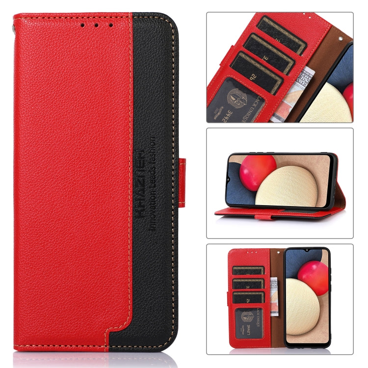 For Xiaomi Redmi K70 5G / K70 Pro 5G KHAZNEH Litchi Texture Leather RFID Phone Case(Red) - Xiaomi Cases by PMC Jewellery | Online Shopping South Africa | PMC Jewellery | Buy Now Pay Later Mobicred