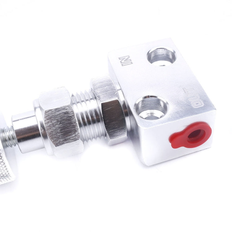 Car Brake Bias Proportioning Valve Pressure Regulator(Silver) - Brake System by PMC TechLife | Online Shopping South Africa | PMC TechLife | Buy Now Pay Later Mobicred