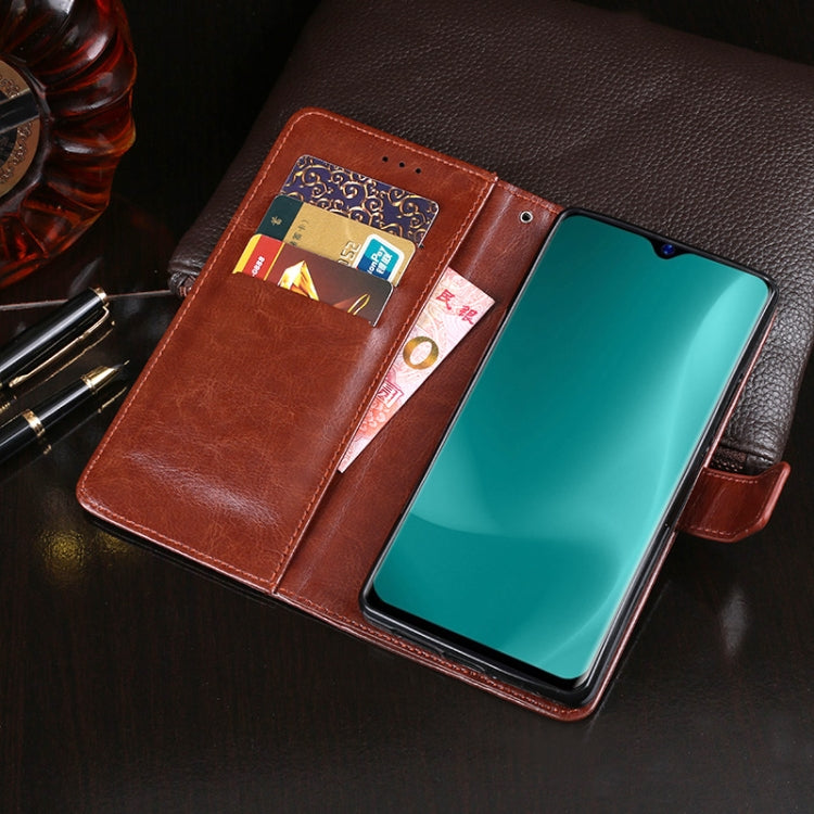 For Blackview A60 idewei Crazy Horse Texture Horizontal Flip Leather Case with Holder & Card Slots & Wallet(Red) - More Brand by idewei | Online Shopping South Africa | PMC TechLife | Buy Now Pay Later Mobicred
