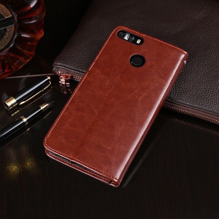 For Ulefone MIX 2 idewei  Crazy Horse Texture Horizontal Flip Leather Case with Holder & Card Slots & Wallet(Red) - free shipping - PMC Jewellery - Order now!
