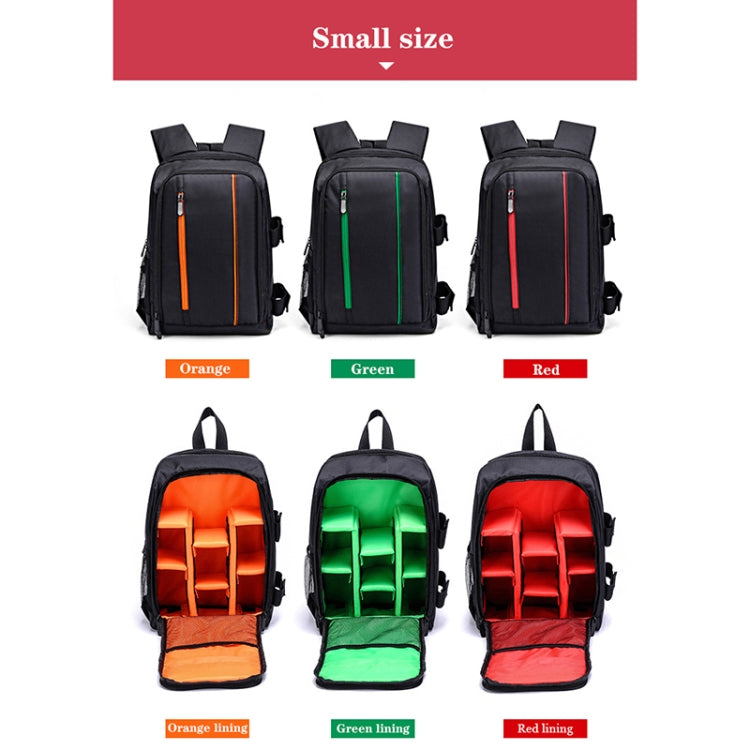 Outdoor Camera Backpack Waterproof Photography Camera Shoulders Bag, Size:45x32x18cm(Orange) - Backpack by PMC TechLife | Online Shopping South Africa | PMC TechLife | Buy Now Pay Later Mobicred