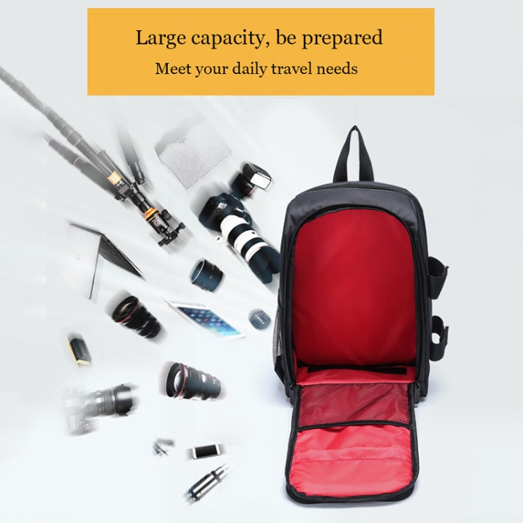 Outdoor Camera Backpack Waterproof Photography Camera Shoulders Bag, Size:45x32x18cm (Purple) - Backpack by PMC TechLife | Online Shopping South Africa | PMC TechLife | Buy Now Pay Later Mobicred