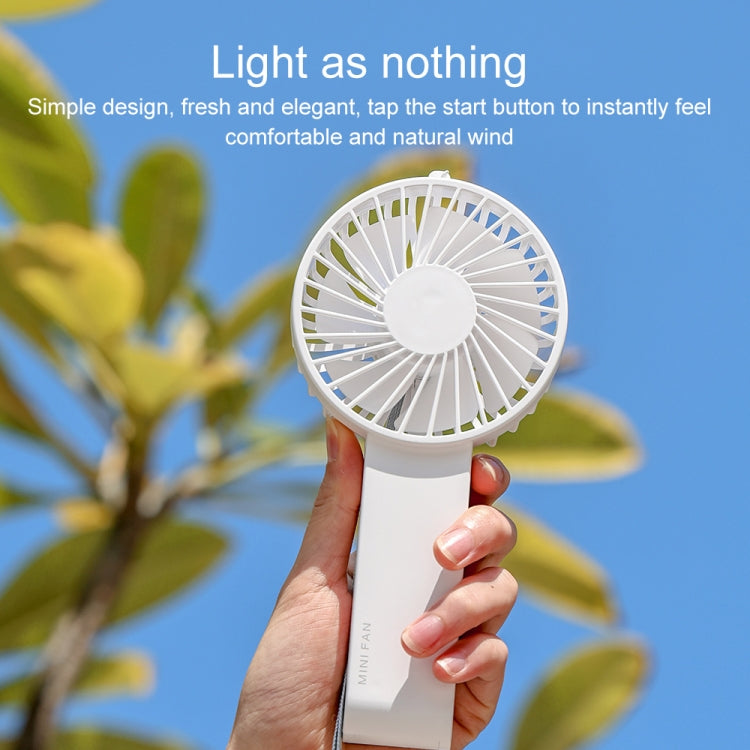 WT-F58 Hanging Neck Handheld Electric Fan(White) - Electric Fans by PMC TechLife | Online Shopping South Africa | PMC TechLife | Buy Now Pay Later Mobicred