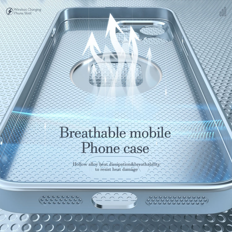 For iPhone 14 Plus R-JUST Square Round Mirror PC+TPU Phone Case(Black) - iPhone 14 Plus Cases by R-JUST | Online Shopping South Africa | PMC TechLife | Buy Now Pay Later Mobicred