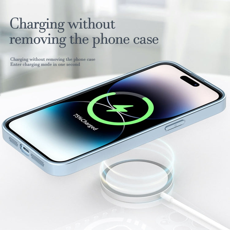 For iPhone 14 Pro Max R-JUST Square Round Mirror PC+TPU Phone Case(Black) - iPhone 14 Pro Max Cases by R-JUST | Online Shopping South Africa | PMC TechLife | Buy Now Pay Later Mobicred