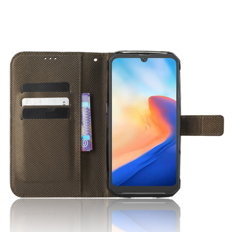 For Blackview BV7200 Diamond Texture Leather Phone Case(Brown) - More Brand by PMC TechLife | Online Shopping South Africa | PMC TechLife | Buy Now Pay Later Mobicred