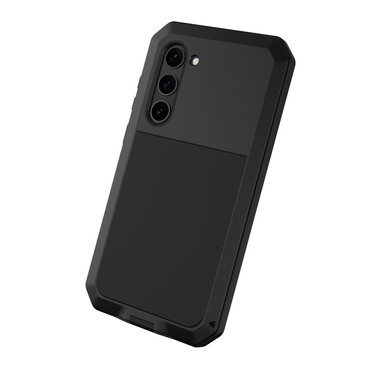 For Samsung Galaxy S23+ 5G RedPepper 360 Full Body Rugged Metal Life Waterproof Phone Case(Black) - Galaxy S23+ 5G Cases by RedPepper | Online Shopping South Africa | PMc TechLife | Buy Now Pay Later Mobicred