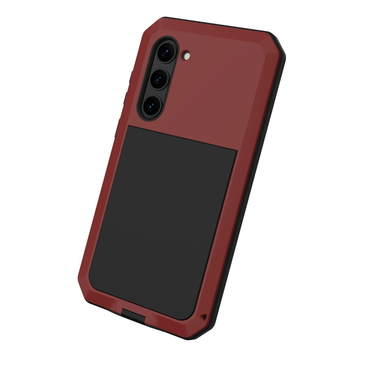 For Samsung Galaxy S23+ 5G RedPepper 360 Full Body Rugged Metal Life Waterproof Phone Case(Red) - free shipping - PMc TechLife - Order now!