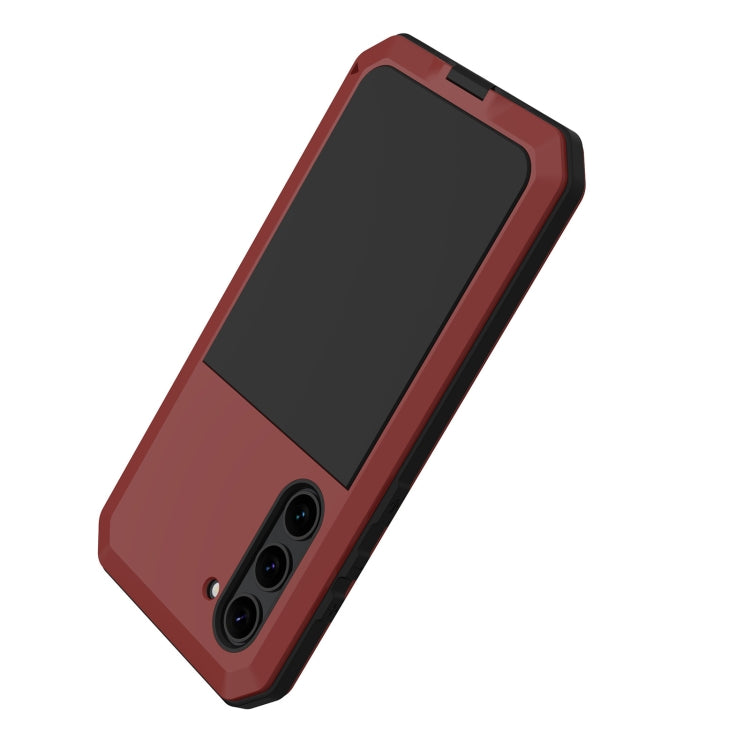 For Samsung Galaxy S23+ 5G RedPepper 360 Full Body Rugged Metal Life Waterproof Phone Case(Red) - free shipping - PMc TechLife - Order now!