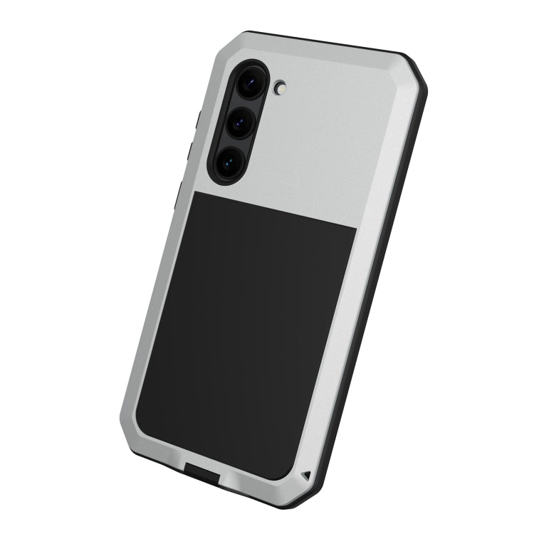 For Samsung Galaxy S23+ 5G RedPepper 360 Full Body Rugged Metal Life Waterproof Phone Case(Silver) - free shipping - PMc TechLife - Order now!