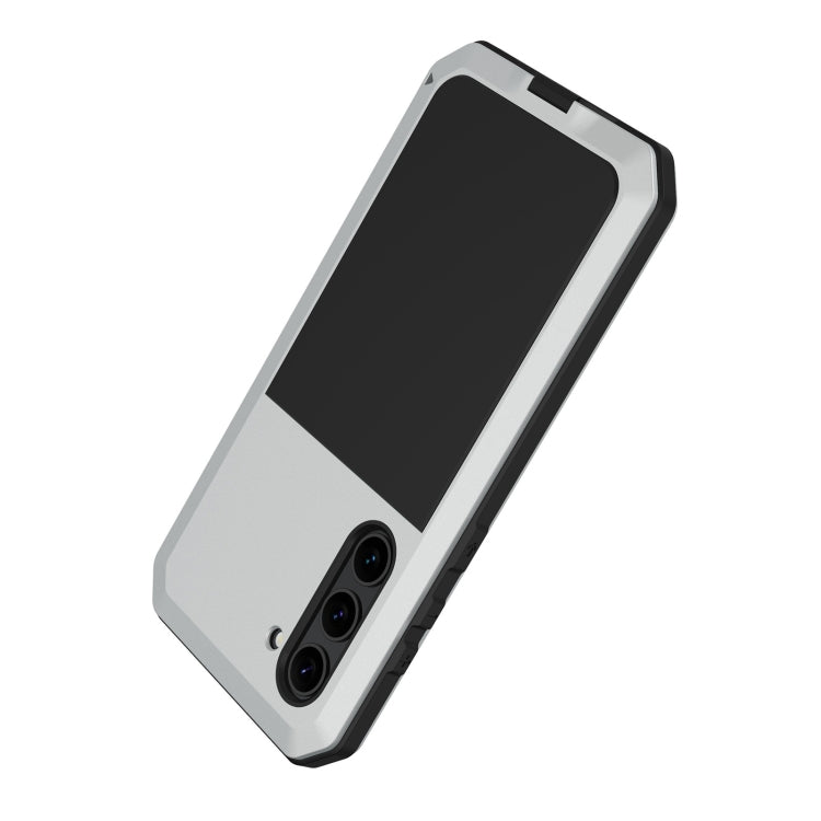 For Samsung Galaxy S23+ 5G RedPepper 360 Full Body Rugged Metal Life Waterproof Phone Case(Silver) - free shipping - PMc TechLife - Order now!