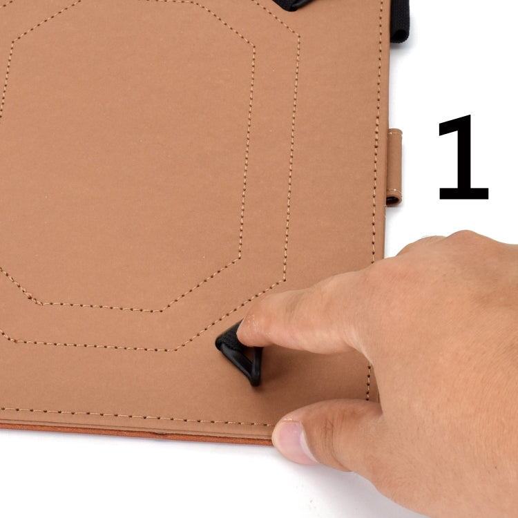 For 10 inch Solid Color Tablet PC Universal Magnetic Horizontal Flip Leather Case with Card Slots & Holder(Blue) - 10 - 11 inch by PMC TechLife | Online Shopping South Africa | PMC TechLife | Buy Now Pay Later Mobicred