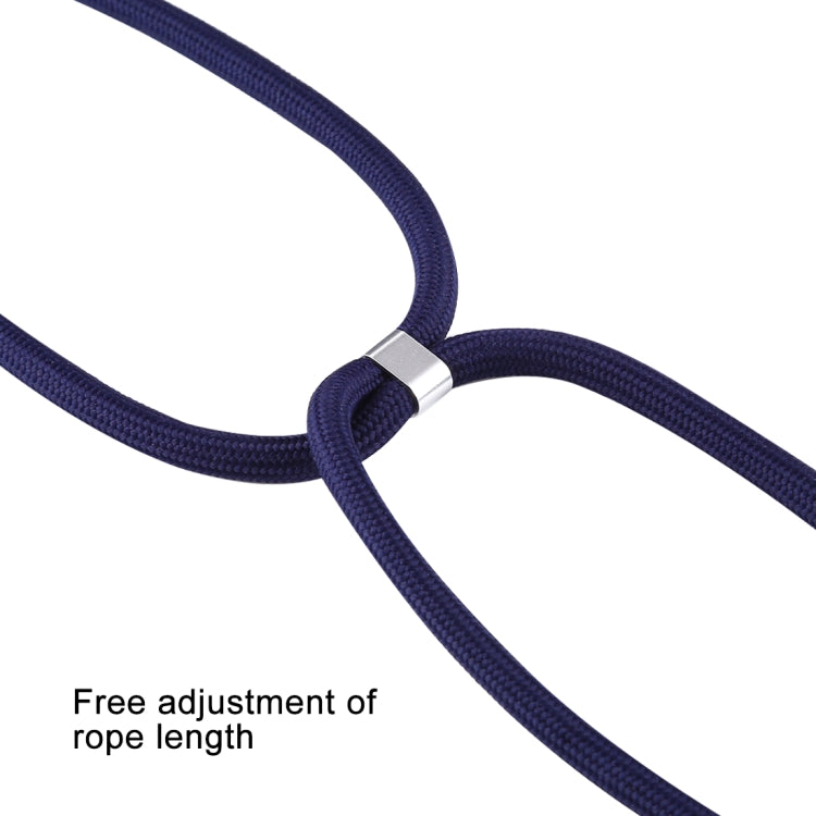 For iPhone 8 / 7 Candy Color TPU Protective Case with Lanyard(Dark Pink) - More iPhone Cases by PMC TechLife | Online Shopping South Africa | PMC TechLife