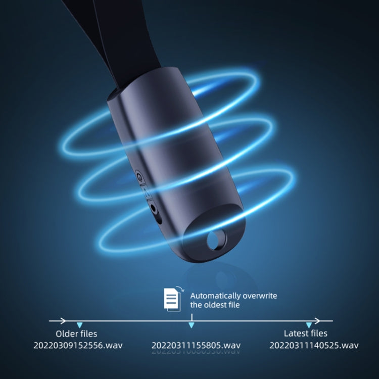 JNN S26 Smart Digital Noise Canceling Voice Recorder with Lanyard, Capacity:32GB(Black) - Recording Pen by JNN | Online Shopping South Africa | PMC TechLife | Buy Now Pay Later Mobicred