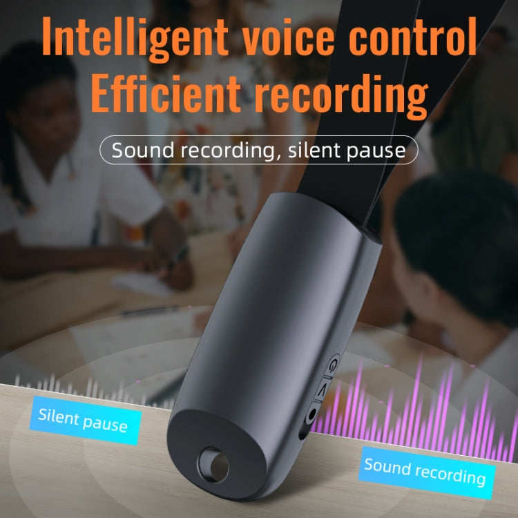 JNN S26 Smart Digital Noise Canceling Voice Recorder with Lanyard, Capacity:32GB(Black) - Recording Pen by JNN | Online Shopping South Africa | PMC TechLife | Buy Now Pay Later Mobicred