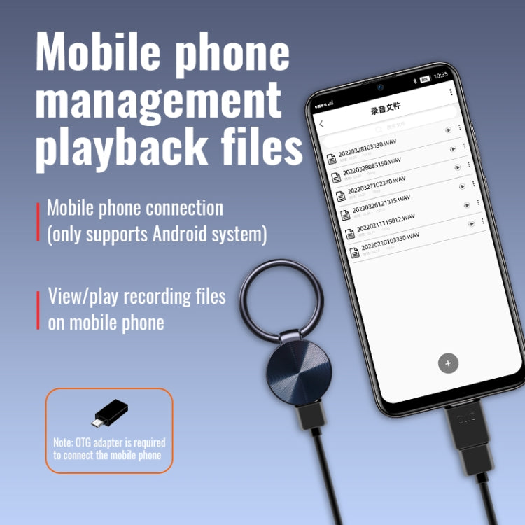 JNN S30 Round HD Noise Canceling Recorder, Capacity:16GB(Black) - Recording Pen by JNN | Online Shopping South Africa | PMC TechLife | Buy Now Pay Later Mobicred