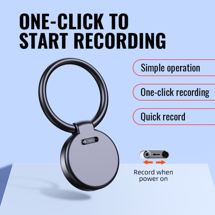 JNN S30 Round HD Noise Canceling Recorder, Capacity:32GB(Black) - free shipping - PMC TechLife - Order now!