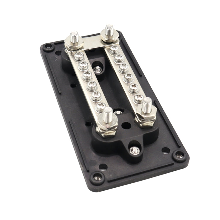 CP-3087-01 100A 48V 12-way M6 Terminal Busbar(Black) - Booster Cable & Clip by PMC TechLife | Online Shopping South Africa | PMC TechLife | Buy Now Pay Later Mobicred
