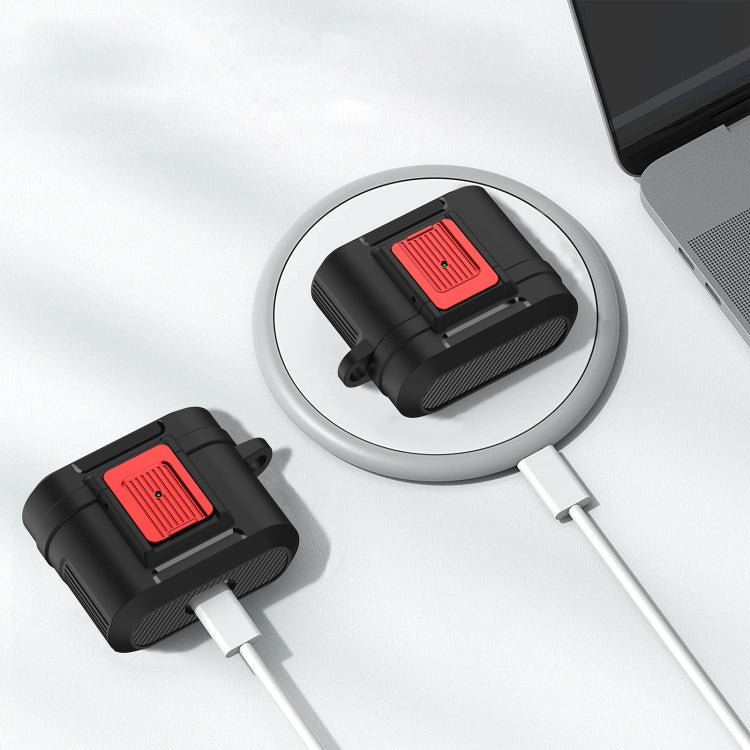 For AirPods 3 Earphone TPU + PC Protective Case(Dark Green) - For AirPods 3 by PMC Jewellery | Online Shopping South Africa | PMC Jewellery | Buy Now Pay Later Mobicred