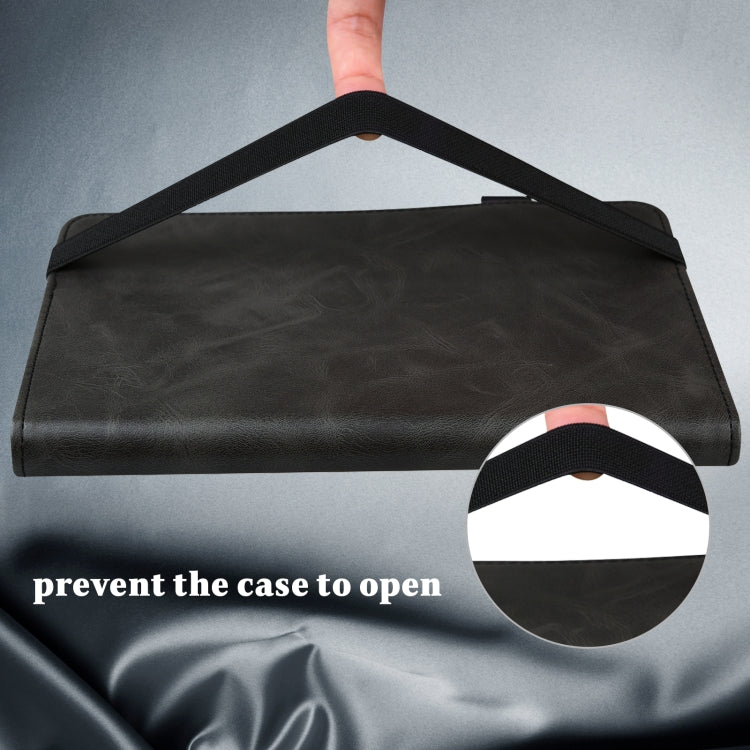 For Lenovo Tab M8 4th Gen TB-300FU Embossed Striped Leather Tablet Case(Black) - free shipping - PMC TechLife - Order now!