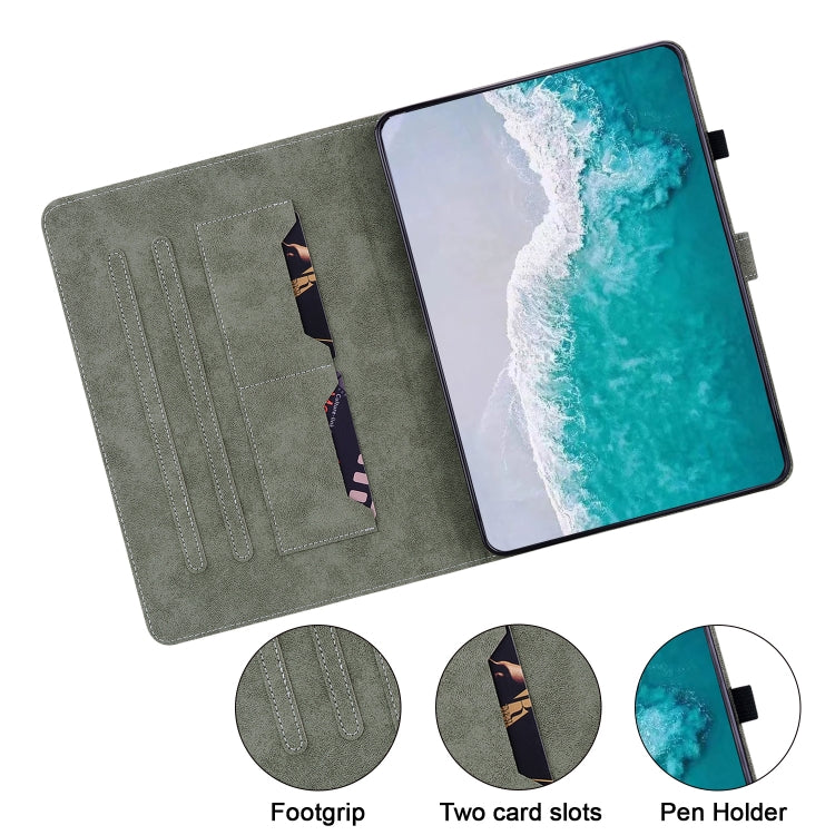 For Lenovo Tab P11 Pro Gen 2 11.2 Tiger Pattern Flip Leather Tablet Case(Purple) - free shipping - PMC TechLife - Order now!