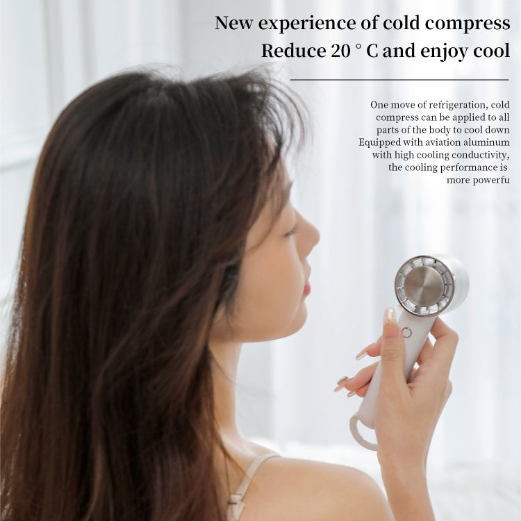 U16 Portable Handheld Cooling Electric Fan(White) - Electric Fans by PMC TechLife | Online Shopping South Africa | PMC TechLife | Buy Now Pay Later Mobicred