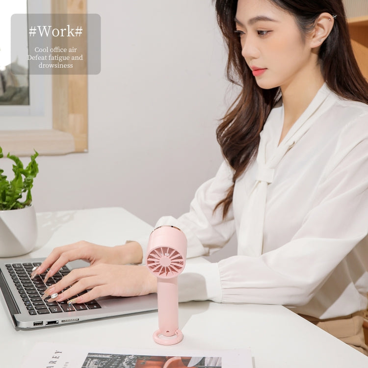 U16 Portable Handheld Cooling Electric Fan(White) - Electric Fans by PMC TechLife | Online Shopping South Africa | PMC TechLife | Buy Now Pay Later Mobicred