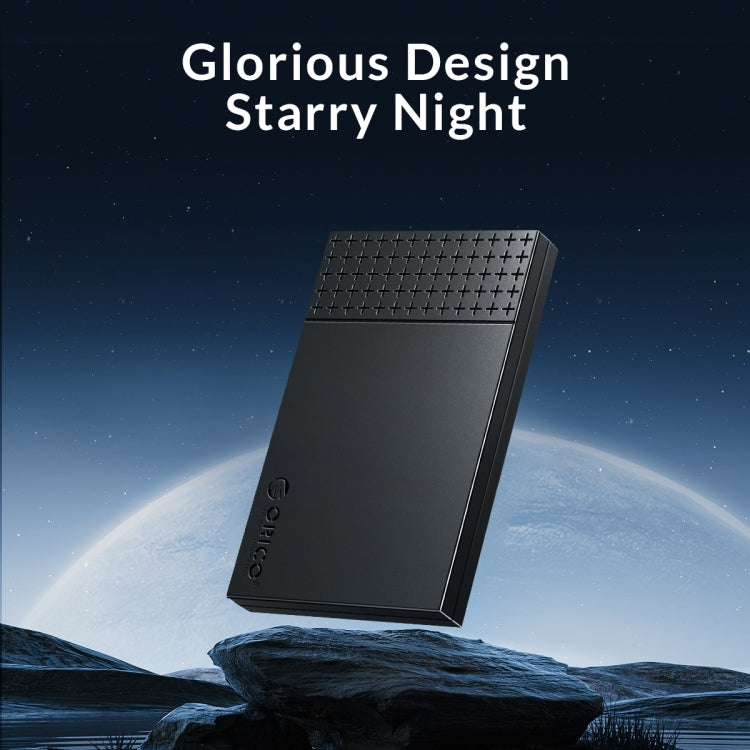 ORICO ORICO-2526U3-V1 2.5 inch USB 3.0 Micro-B Hard Drive Enclosure External Storage Case(Black) - HDD Enclosure by ORICO | Online Shopping South Africa | PMC TechLife | Buy Now Pay Later Mobicred