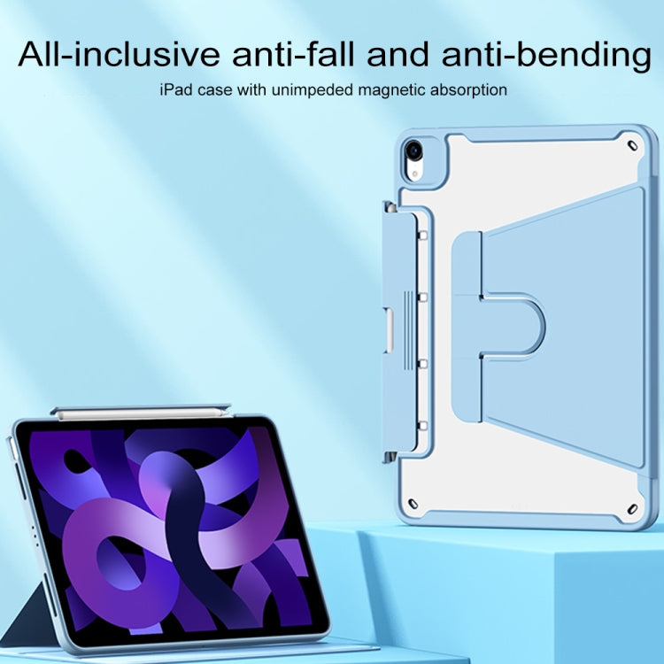 For Huawei MatePad Pro 11 inch Detachable Rotating Leather Tablet Case(Blue) - Huawei by PMC TechLife | Online Shopping South Africa | PMC TechLife | Buy Now Pay Later Mobicred