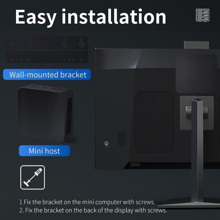 ZX03 Windows 11 Mini PC, Intel Twin Lake N150, Support Dual HDMI Output, Spec:8GB+256GB(US Plug) - free shipping - PMc TechLife - Order now!