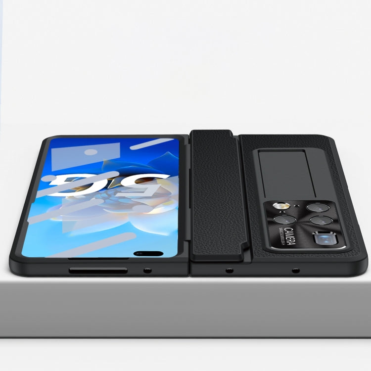 For Huawei Mate X2 Integrated Full Coverage Hinge Phone Case with Stylus(Black) - Huawei Cases by PMC TechLife | Online Shopping South Africa | PMC TechLife | Buy Now Pay Later Mobicred