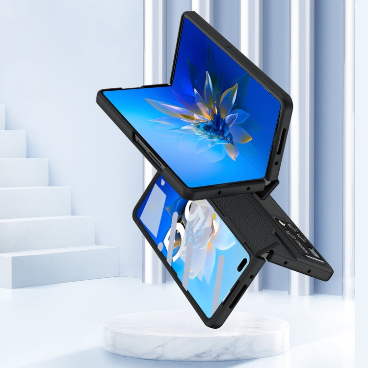 For Huawei Mate X2 Integrated Full Coverage Hinge Phone Case with Stylus(Black) - Huawei Cases by PMC TechLife | Online Shopping South Africa | PMC TechLife | Buy Now Pay Later Mobicred