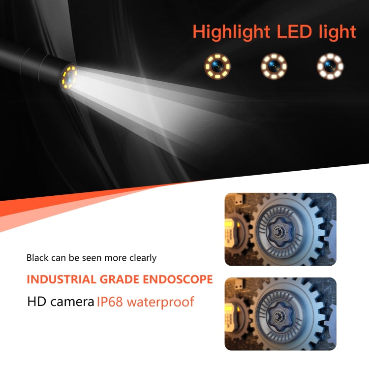 P130 11mm 4.3 inch Single Camera with Screen Endoscope, Length:10m -  by PMC TechLife | Online Shopping South Africa | PMC TechLife | Buy Now Pay Later Mobicred