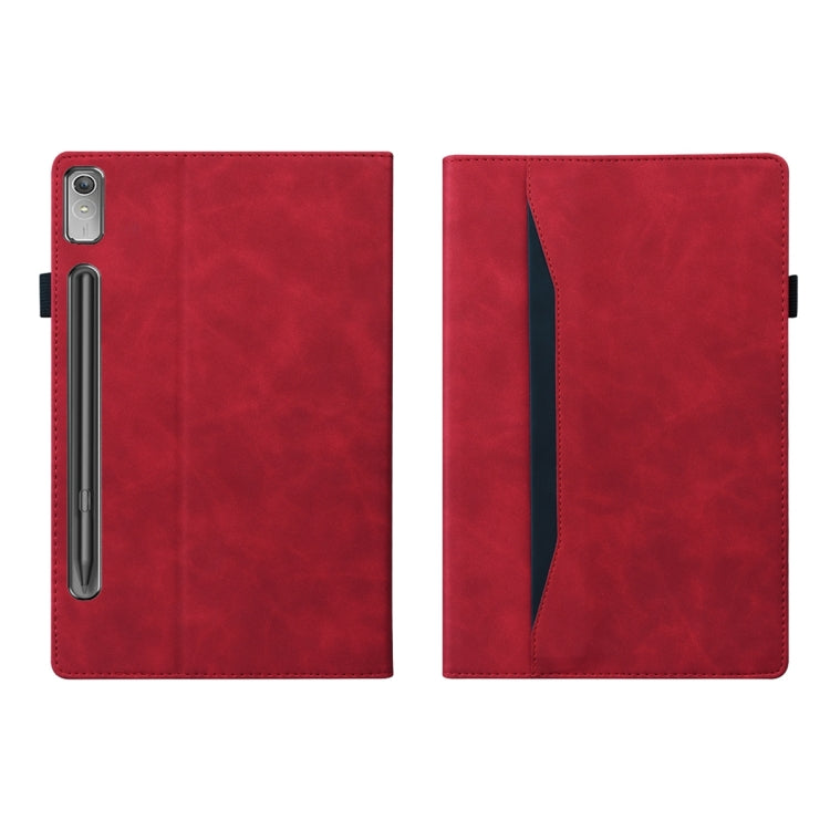 For Lenovo Tab P11 Pro Gen 2 Business Shockproof Horizontal Flip Leather Tablet Case(Red) - Lenovo by PMC TechLife | Online Shopping South Africa | PMC TechLife | Buy Now Pay Later Mobicred