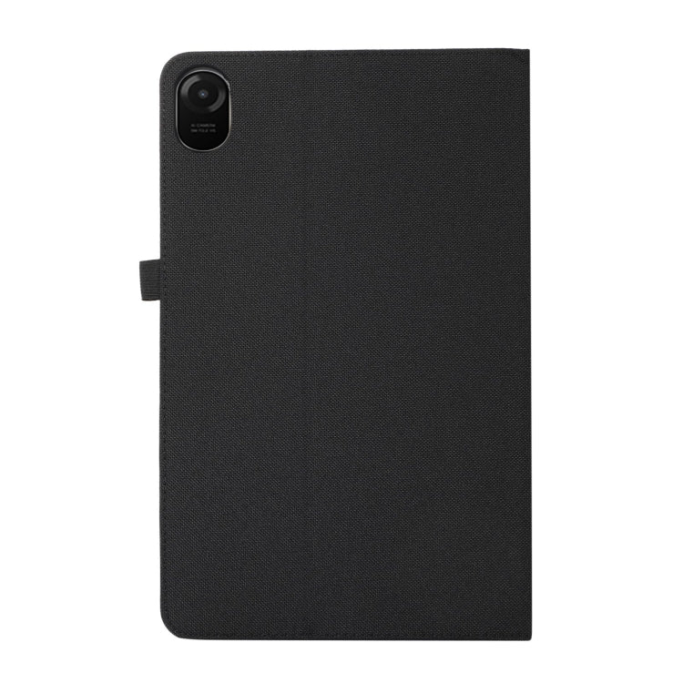For Honor Pad 9 Pro / V8 Pro Fabric Leather Tablet Case(Black) - Honor by PMC TechLife | Online Shopping South Africa | PMC TechLife | Buy Now Pay Later Mobicred