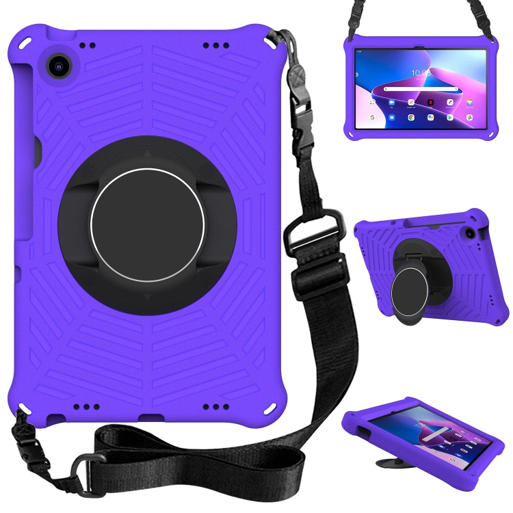 For Lenovo Tab M10 Plus 10.6 3rd Gen 2022 Spider King Silicone Protective Tablet Case(Purple) - Lenovo by PMC TechLife | Online Shopping South Africa | PMC TechLife | Buy Now Pay Later Mobicred