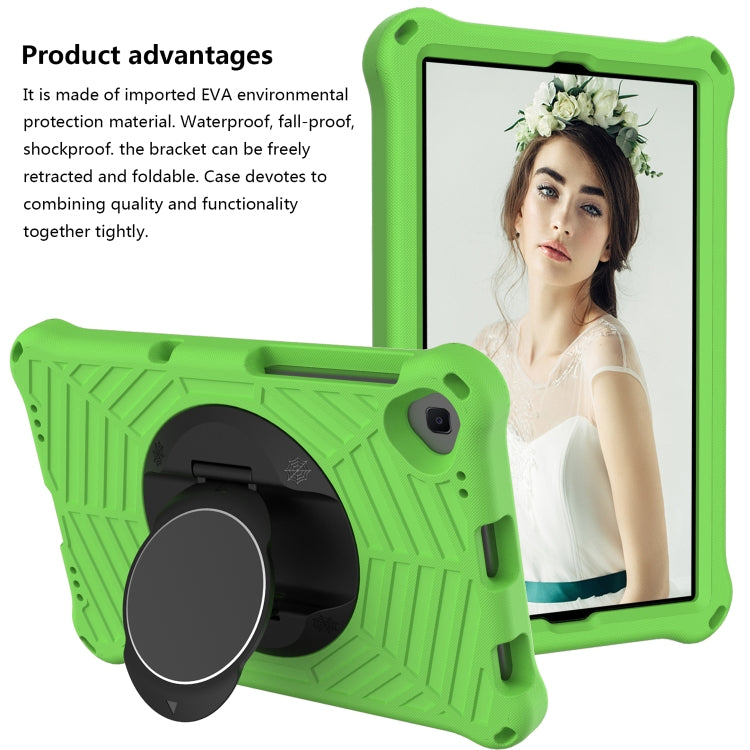 For Lenovo Tab K10 Spider King Silicone Protective Tablet Case(Green) - Lenovo by PMC TechLife | Online Shopping South Africa | PMC TechLife | Buy Now Pay Later Mobicred