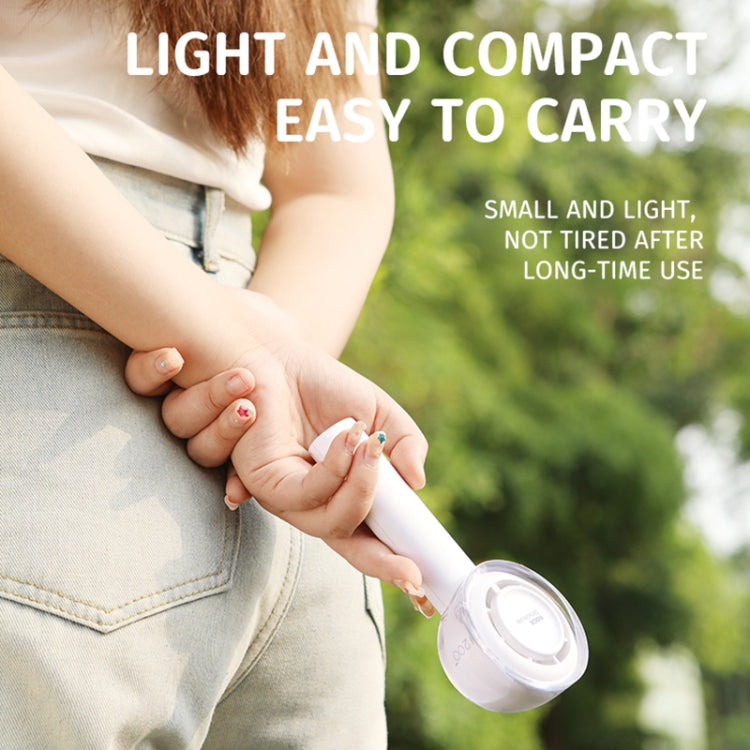 ROCK RST10853 Mini Handheld ElectricTurbo Fan(White) - Electric Fans by ROCK | Online Shopping South Africa | PMC TechLife | Buy Now Pay Later Mobicred