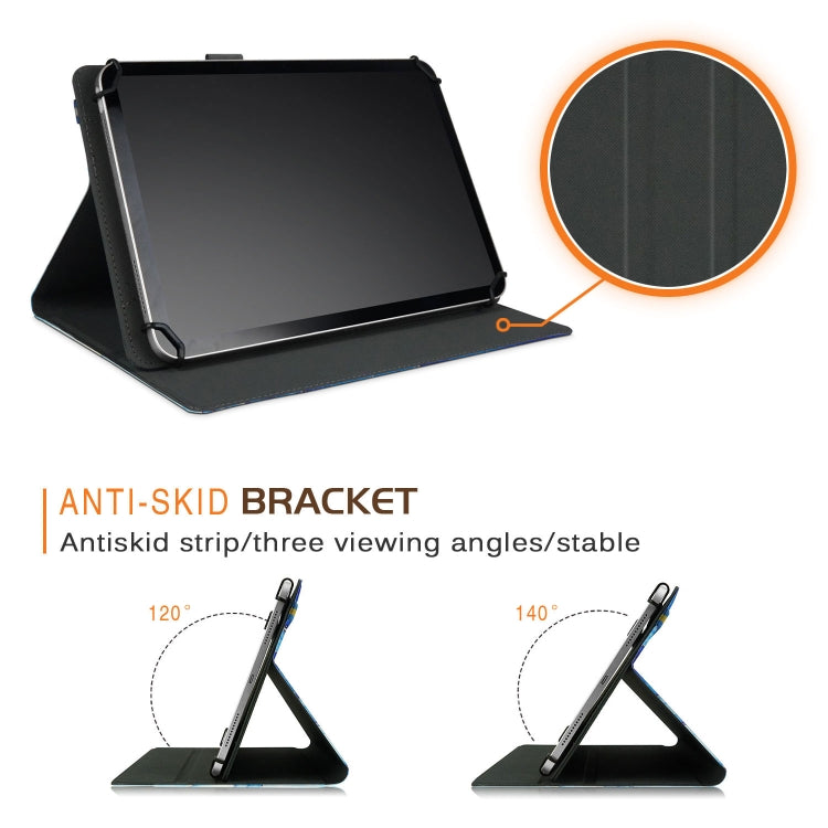 For 10 inch Marble Pattern Stitching Leather Tablet Case(Black) - free shipping - PMC TechLife - Order now!