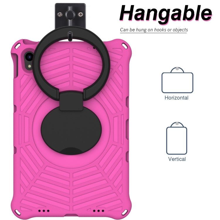 For Lenovo Tab P11 TB-J606 Spider King Silicone Protective Tablet Case(Rose Red) - Lenovo by PMC TechLife | Online Shopping South Africa | PMC TechLife | Buy Now Pay Later Mobicred