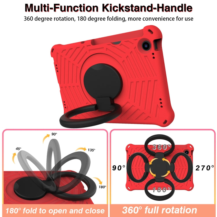 For Lenovo Tab M10 Plus 10.6 3rd Gen 2022 Spider King Silicone Protective Tablet Case(Red) - Lenovo by PMC TechLife | Online Shopping South Africa | PMC TechLife | Buy Now Pay Later Mobicred