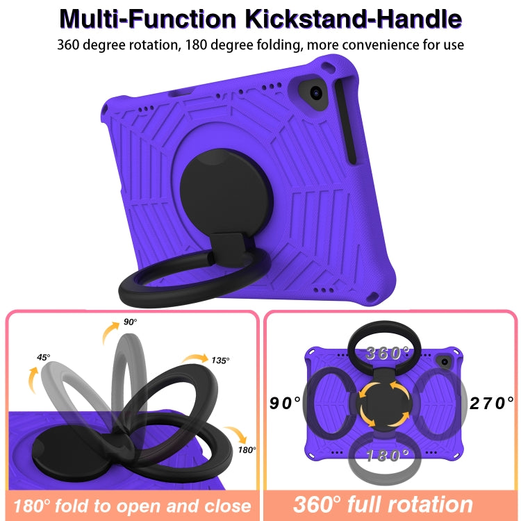 For Lenovo Tab M10 FHD TB-X605FC Spider King Silicone Protective Tablet Case(Purple) - Lenovo by PMC TechLife | Online Shopping South Africa | PMC TechLife | Buy Now Pay Later Mobicred