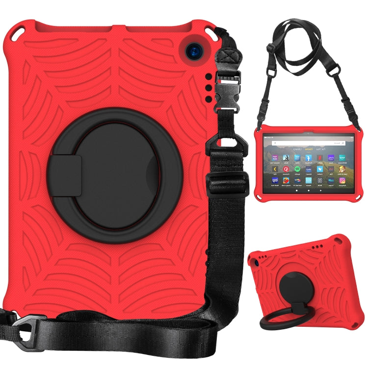For Amazon Kindle Fire HD 8 2022 / 2020 Spider King Silicone Protective Tablet Case(Red) - Amazon by PMC TechLife | Online Shopping South Africa | PMC TechLife | Buy Now Pay Later Mobicred