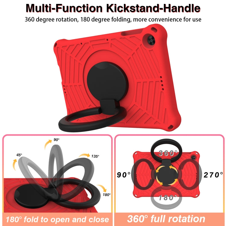 For Huawei MatePad T 10s Spider King Silicone Protective Tablet Case(Red) - Huawei by PMC TechLife | Online Shopping South Africa | PMC TechLife | Buy Now Pay Later Mobicred