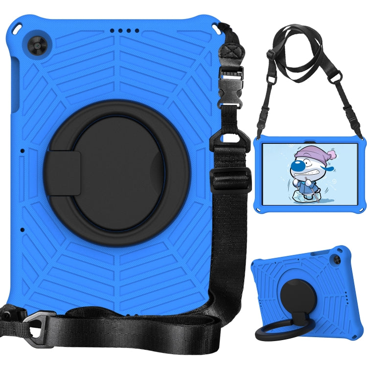 For Huawei MatePad T 10s Spider King Silicone Protective Tablet Case(Blue) - Huawei by PMC TechLife | Online Shopping South Africa | PMC TechLife | Buy Now Pay Later Mobicred