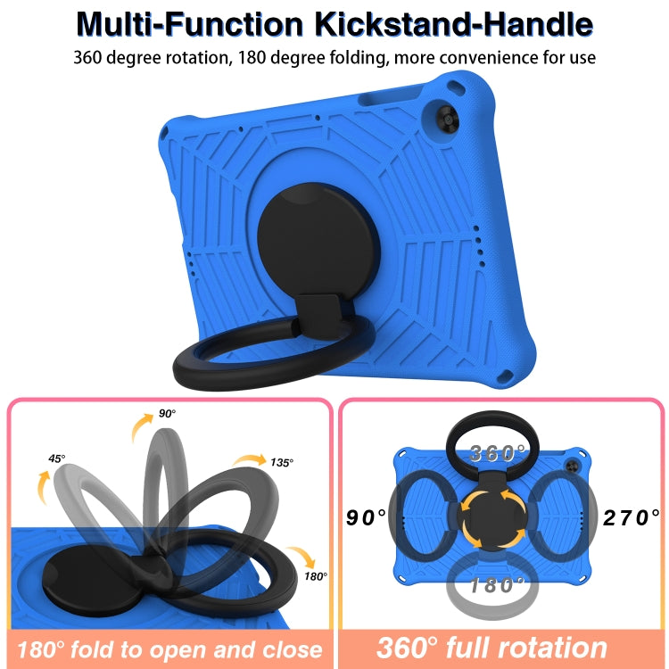 For Huawei MatePad T 10s Spider King Silicone Protective Tablet Case(Blue) - Huawei by PMC TechLife | Online Shopping South Africa | PMC TechLife | Buy Now Pay Later Mobicred